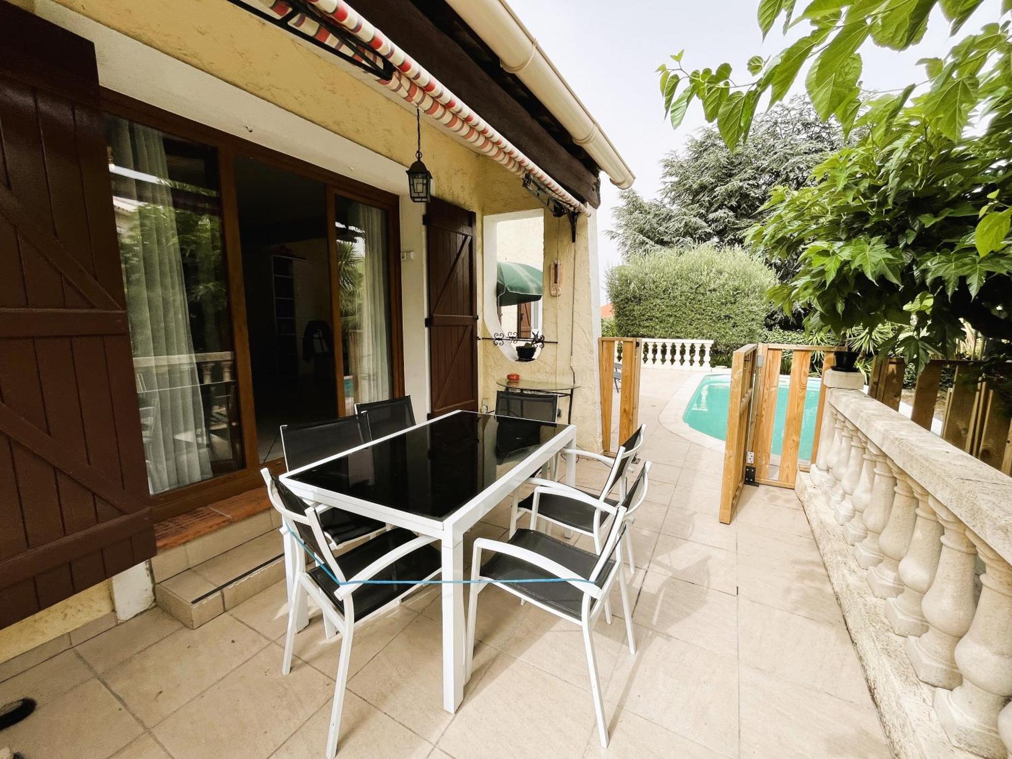 Maison Proche De Hyeres Avec Piscine Privee, Terrasse Et Jardin La Farlede Exterior photo