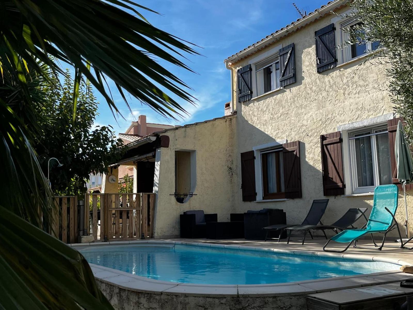 Maison Proche De Hyeres Avec Piscine Privee, Terrasse Et Jardin La Farlede Exterior photo